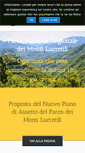 Mobile Screenshot of parcolucretili.it